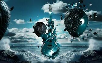 Funmozar 3d HD Music Desktop Wallpaper