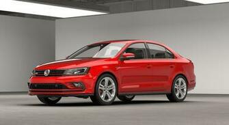 Volkswagen Jetta Gli Red HD Desktop Wallpaper 4k