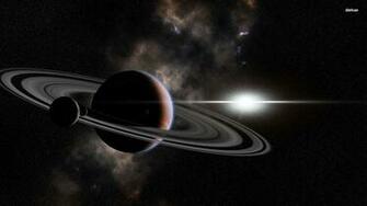 Cassini Saturn Wallpaper S Moon Titan