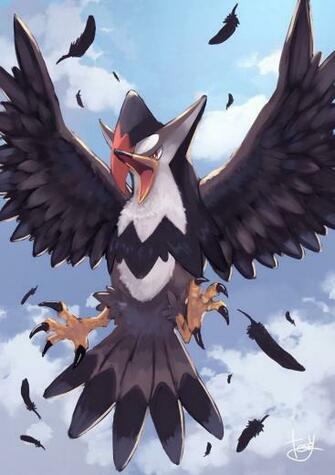 Staraptor Art By Tessy From Source S