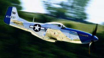 North American P Mustang HD Wallpaper