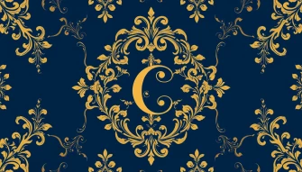 Letter C Monogram Wallpaper