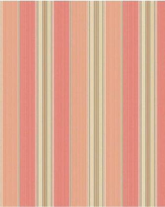 Wa7784 Waverly Classics Pink Lovers Lane Striped Wallpaper