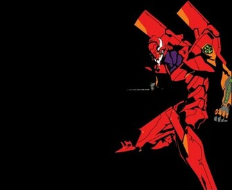 Evangelion Eva Unit Simple Background Anime HD Wallpaper