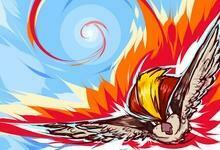 Pokemon Fly Pidgeot Ishmam Attack Blue