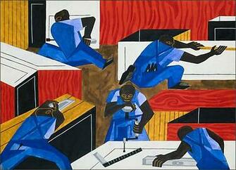Cabinet Maker Jacob Lawrence