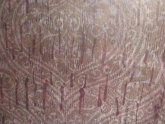 Brown Large Scale Damask Wallpaper Glazed York Rl6403 Double Roll