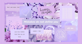 Purple Aesthetic Laptop Wallpaper