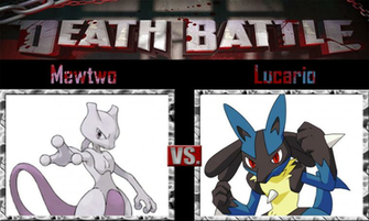 Mewtwo Vs Lucario By Sonicpal