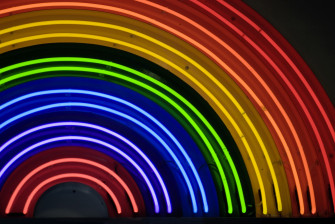 Neon Rainbow Wallpaper