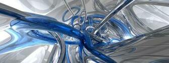 Abstract Blue Silver Wallpaper Hq