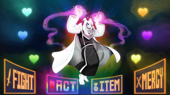 Hypergod Asriel Wallpaper By Lapinbeau