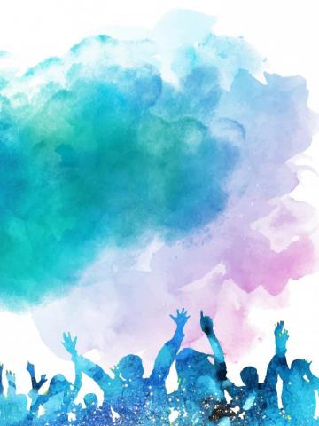 Honor Bright Background Poster Design