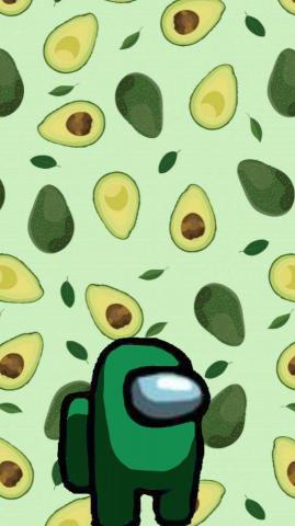 Among Us Pretty Wallpaper Background Cartoon