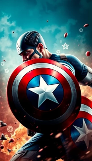 Captain America Mobile Wallpaper