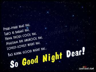 Good Night Wallpaper For Lovesove