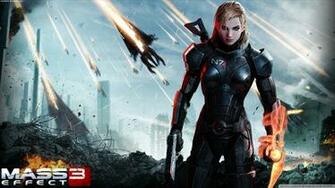 Mass Effect Female Shepard HD Wallpaper Power