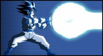 Goku Kamehameha By Dbzwarrior