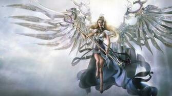 Awesome Angel 3d Fantasy Wallpaper HD Widescreen 1080p With