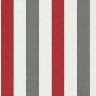 Code Red Stripe Silver White Wallpaper By P S International