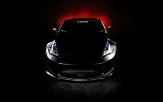 Black Nissan 370z Tuning