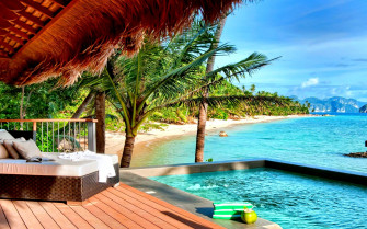 Island Resort Wallpaper