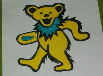 Pin Trippy Grateful Dead Bears