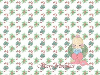 Precious Moments Christmas Wallpaper