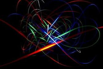 Wallpaper Abstract Blue Red Green Yellow White