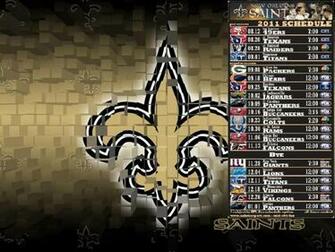 Saints Schedule Wallpaper With