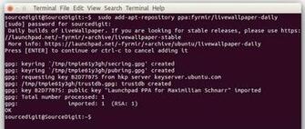 Linux Live Wallpaper