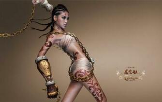 Warriors Body Painting Game Wallpaper