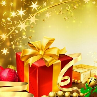 Christmas Presents iPad Wallpaper