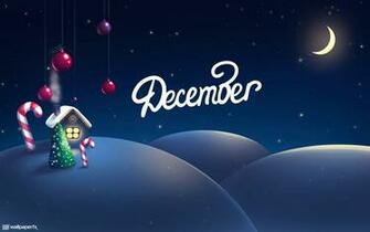 December Christmas Wallpaper Top