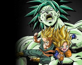 Dbz Ram Image Broly Goten And Trunks HD Wallpaper