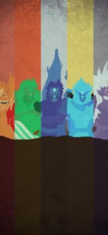 Naruto Minimalist 4k iPhone Wallpaper