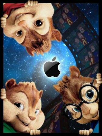 Chipmunks iPad Wallpaper By Rafaelcastro14