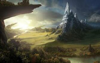 Tall Mountain Peak Wallpaper