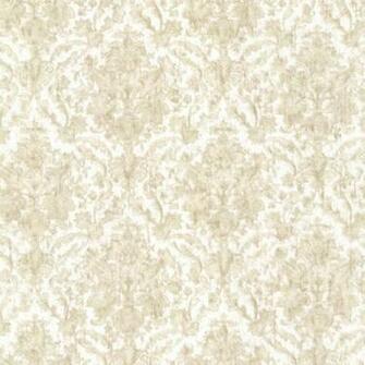 Majestic Beige Scrolling Damask Wallpaper Warehouse