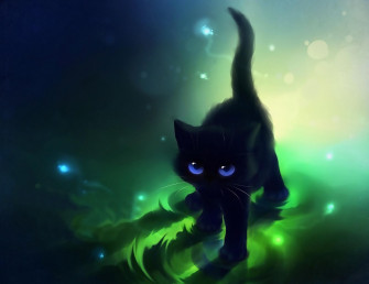 Cute Anime Cat Wallpaper Imgkid The Image Kid Has It