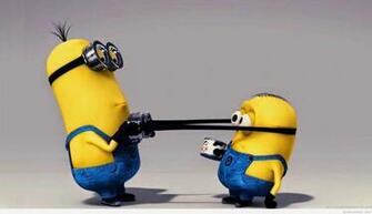 Funny Mobile iPhone Minions Wallpaper Background