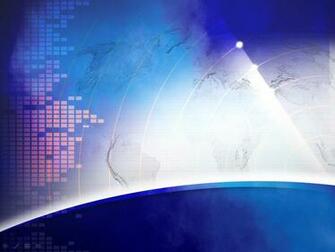 Online Tv Channel Ppt Template World Background