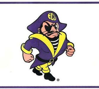 East Carolina University Ecu Pirates Wallpaper Border
