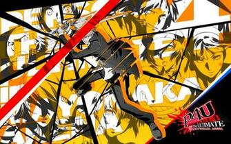 Dark Aquamarine Persona Arena And Golden Official Wallpaper