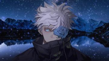 Anime Gojo Satoru Clean Version Live Wallpaper Desktophut