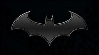 Batman Black And White Logo Wallpaper By