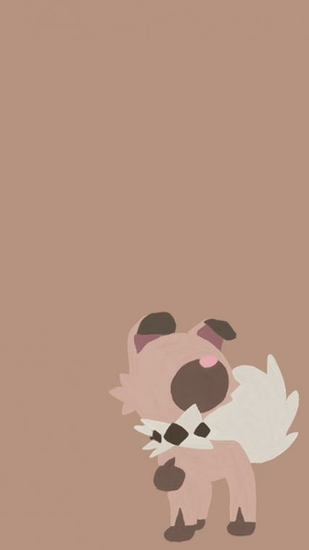 Rockruff Minimalist By Meph Istopheles