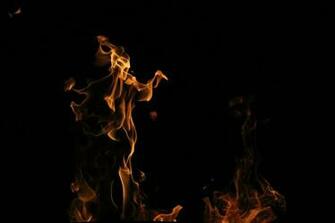 Photo Black Fire Burn Background Wood Koster Coal Max Pixel