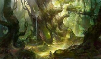 Fantasy Forest Wallpaper