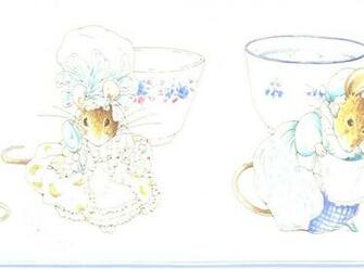 Motif Design Beatrix Potter Tailor Of Gloucester Mice Wallpaper Border